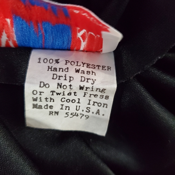 Vintage 80's Diamond's Run Drapes Sequined  Peplum Ruffle Disco Party Dress 7/8 - Picture 6 of 11